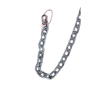 Toledo Pro Coil Galvanized Chain Astm80 G30   1 Ea PCGC3 8X64