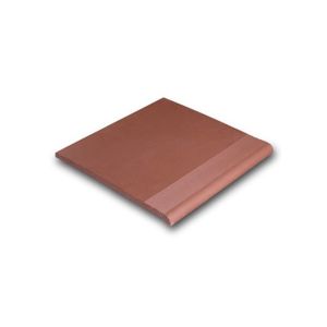 Alfagres Stairtreaded Quarry Tile 12 x 12 In Spanish Red 1 Each
