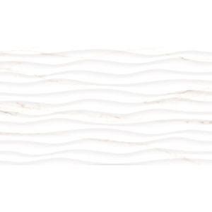 Lorenzza Ceramic Tile – 3D Wave Texture, 31 × 56 cm (13 pcs per box)