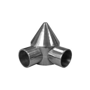 Cocofence Post Caps 1 1/2 -2 In Steel 1 Each