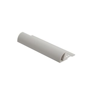 Genesis Global Systems Pvc Round Edge Trim Regular 10mm - 2.5 M Grey  1 Each ETR