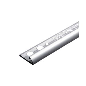Genesis Global Systems Alumunium Quadrant Trin  10mm - 2.5 M Matt Silver  1 Ec E