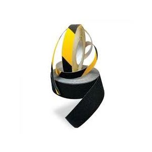 25mm Carbide Safety Strip 18.3m-Hazard Black & Yellow 1 Roll NIW250.120