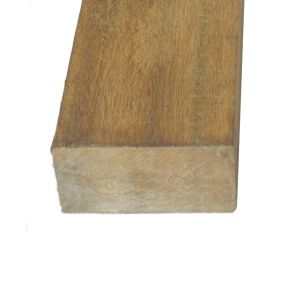 Bulkan Timber Green Heart Dressed Lumber 2 x 4 In x 16 Ft 1 Length