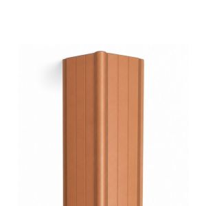 Coloured Galvanised Ridge Caps Manor Red 13'