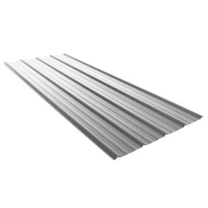 ECMIL Galvanize U-Panel 18 [107 18 Ft Zinc 1 Sheet