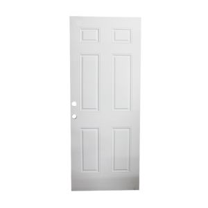 Jeld Wen Residential Steel Doors 6 Panel  32 In x 80 1 Each Q7386