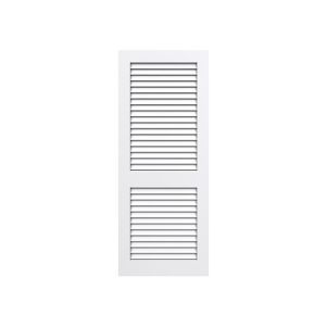 Jeld Wen Bi-fold Louver Door  36x80 In White 1 Each H7674