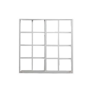 Kendra's Glider Window Colonial Design 48x48 In WxH White 1 Each WGWCD 48X48