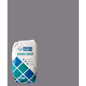 Micro Milling Sanded Grout  25lb Natural Grey 1 Each S0016