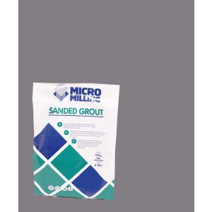 Micro Milling Sanded Grout 5lbs  Natural Grey