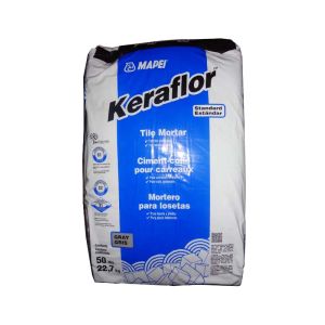 Mapei Keraflor Standard Thinset 50 Lb Gray 1 Sack1 Each  0040051