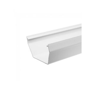 EIG Group Trinidad Pvc Eve Guttering Sq 6 In x 13 Ft White 1 Length 1 Ec 800101