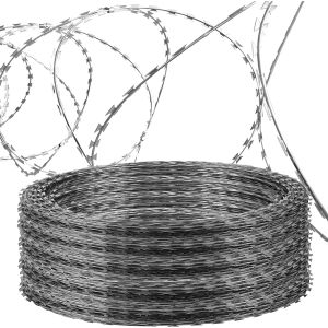 Aceros Barbed Razor Wire 50 Ft 1 Each A500092000