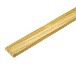 Putnam Lumber Treated Rough Yellow Pine 1x4 In x 16 Ft 1 Each