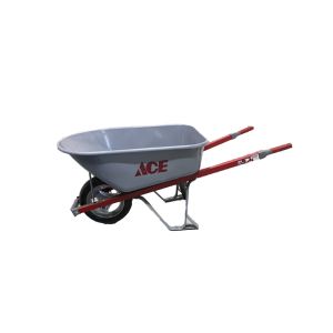 Wheel Barrow Steel Residential Grey 6cf 1 Each 7331705