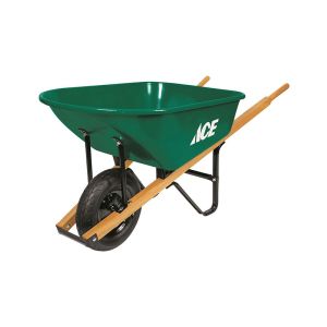 Ace Steel Residential Wheelbarrow 6 Cft Green