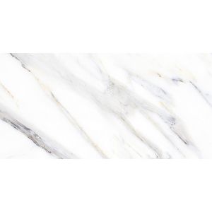 Glossy Marble-Look Ceramic Wall Tile 12