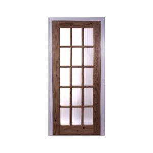 Patrick Young Castille Prime Pine Full French Wooden Door 32x80 In 1 Each YS1061
