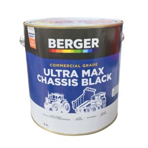 Berger Commercial Grade Ultra Max Chassis Black Paint 3.7L
