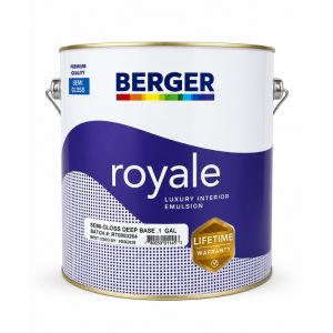 Berger Deep Base Paint 1 Gl Royal Satin 1 Each