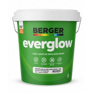 Berger Everglow Ultra Deep Paint 1 Gl White 1 Each