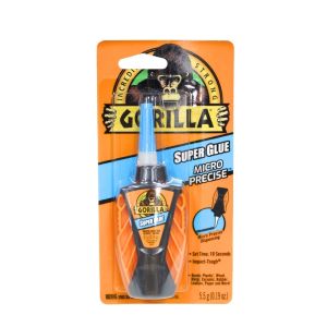 Gorilla Super Glue Micro Precise  0.19 oz 1Ea 1000943
