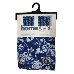 Microfiber Window Curtain Panel – 54