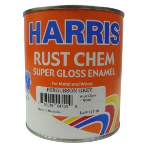 Harris Rust Chem Paint 1  Qt Feguson Gray 1 Each 13/1302-006-223