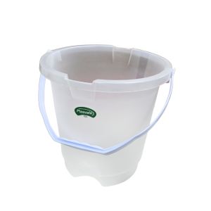 Plasvale Translucent Plastic Bucket W/  Handle -16L