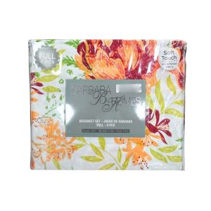 Barbara Homes Full Bedsheet Set – 4-Pcs