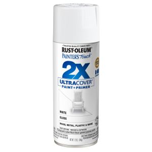 Ace Intl Rustoleum Painter's Touch 2 X Gloss Spray Paint 12 Oz White 1 Each 1395