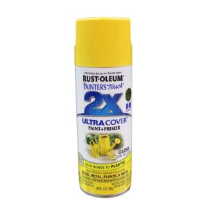 Ace Intl Rustoleum Painter's Touch 2 X Gloss Spray Paint 12 Oz Sun Yellow 1 Each