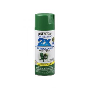 Rustoleum Painter's Touch 2 X Gloss Spray Paint 12 Oz Meadow Green 1 Ea