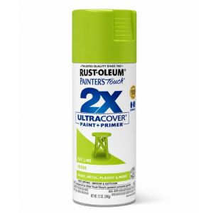 Rustoleum Painter's Touch 2 X Gloss Spray Paint 12 Oz Key Lime 1 Each 1