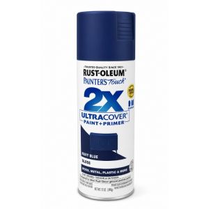  Rustoleum Painters Touch 2X Ultra Cover Gloss Spray Paint 12 Oz Navy Blue