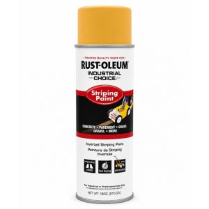  Rust-Oleum Industrial Choice Striping Paint Yellow 18 oz