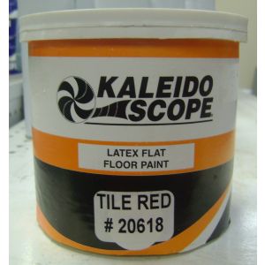 Kaleidoscope Latex Floor Paint 1 Qt Tile Red 1 Each D208-STD-237-001L