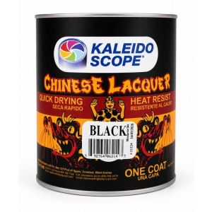 Kaleidoscope Chinese Lacquer 1 Qt Black 1 Each D303-STD-022-001L