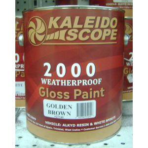 Kaleidoscope 2000 Oil Paint 1 Gl Golden Brown 1 Each D301STD097004L