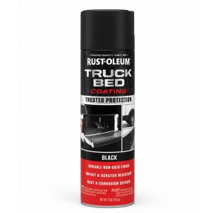 Rust-Oleum Truck Bed Coating Black 15oz 1Ea