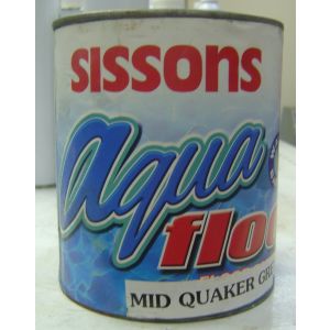 Sissons Aqua Floor Paint  1 Qt Midquaker Gray 1 Each