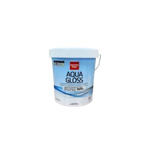Sissons Aqua Gloss Water-Based Gloss Paint – White, 1 Gallon