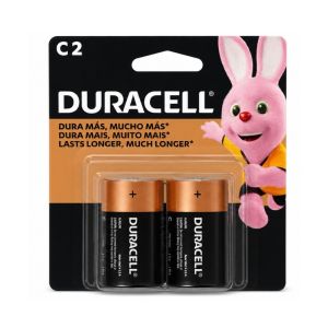  Duracell Batteries C Alkaline 1.5 Vlt 2s Multi 1 Each