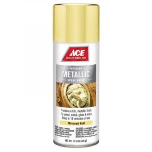 Ace Brilliant Metallic Spray Paint 11.5 Oz Brite Gold 1 Each 17010