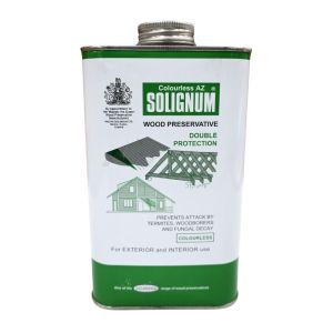 Solignum Colourless AZ Wood Preservative – Double Protection