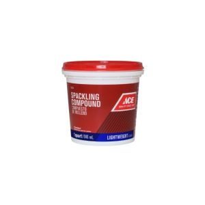 Ace Intl Spackling Compound Light Weight 1 Qt White 1 Each 18952