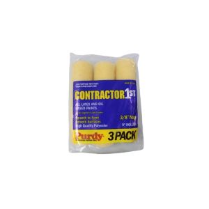 Ace Purdy Contractor 1st Paint Roller Cover 3 pk 9
