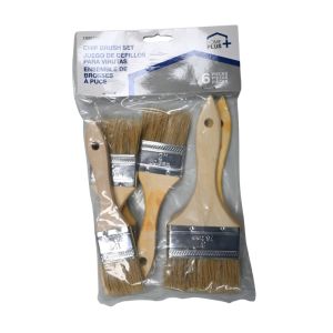 HOME PLUS CHIP BRUSH SET 6PC
