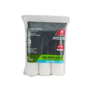 Ace Premium Supreme Paint Roller 3 PK 3/8x9 In White 1 Each 1006662